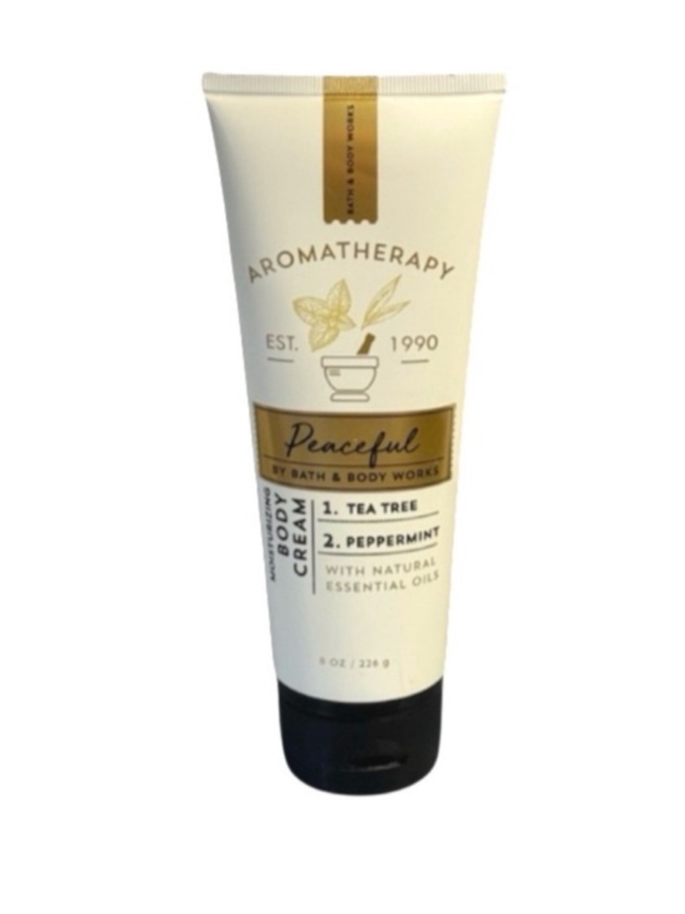 Aromatherapy Peaceful Body Cream Tea Tree and Peppermint